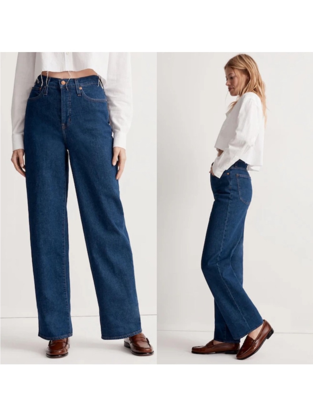 Madewell The perfect vintage wide leg jeans